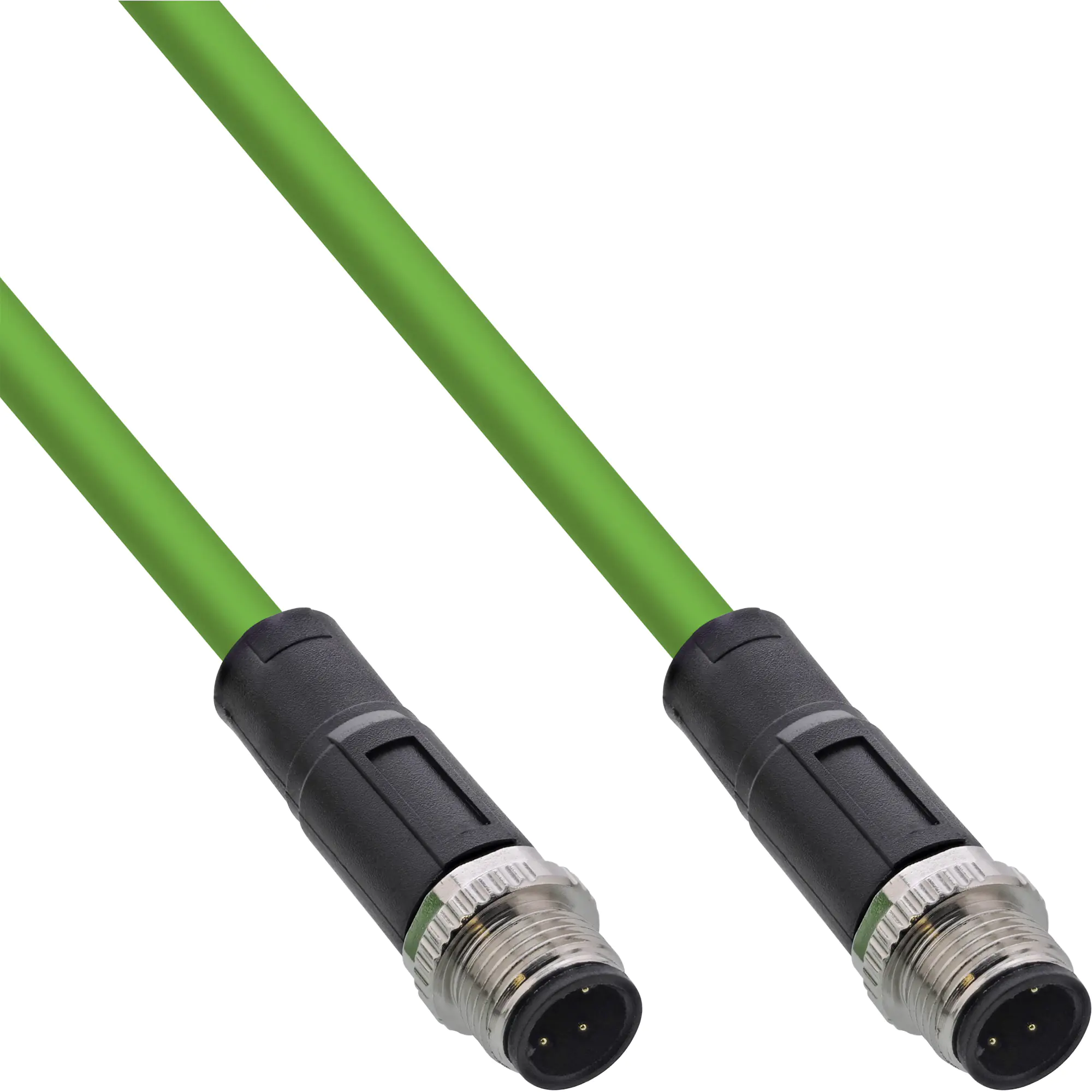 InLine Industrie Netzwerkkabel - M12 4-pin D-kodiert Stecker/Stecker - PUR - 20m InLine Industrie Netzwerkkabel - M12 4-pin D-kodiert Stecker/Stecker - PUR - 20m