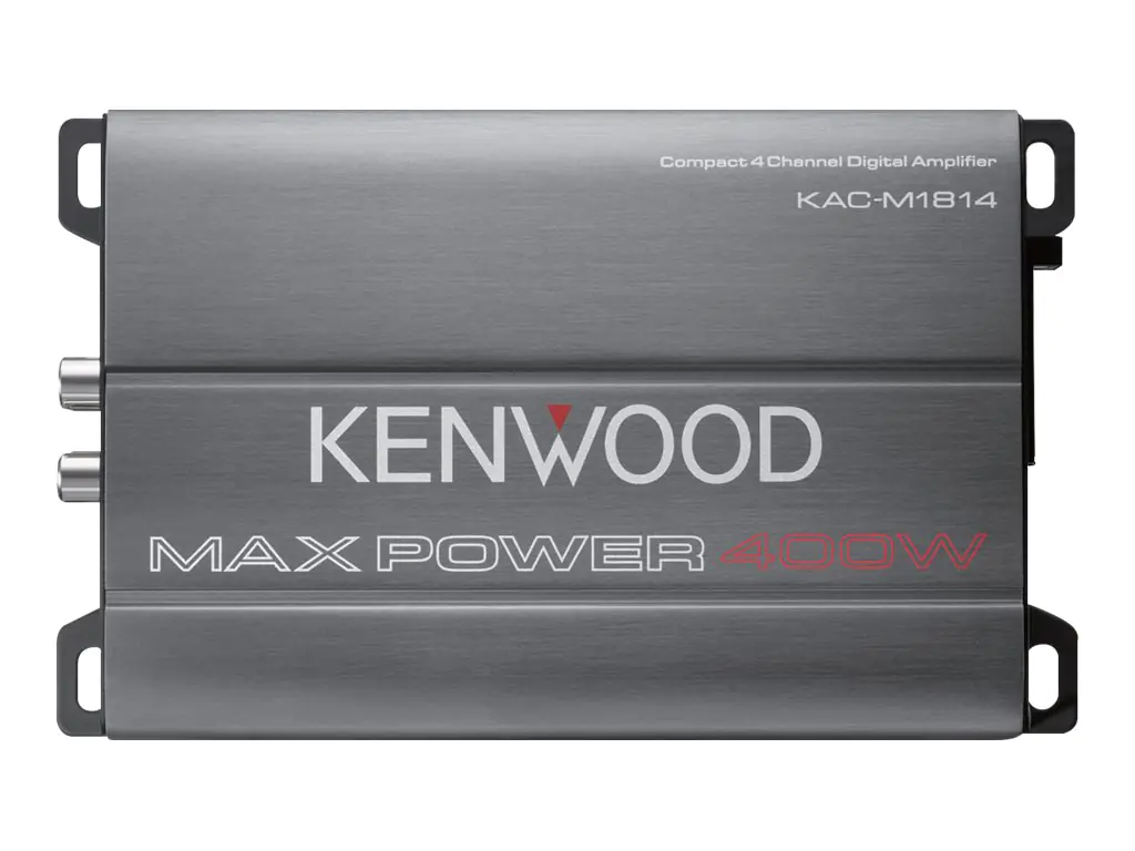 Kenwood KAC-M1814 - Auto, Marine, Motorrad - Verstärker - 4-Kanal Kenwood KAC-M1814 - Auto, Marine, Motorrad - Verstärker - 4-Kanal