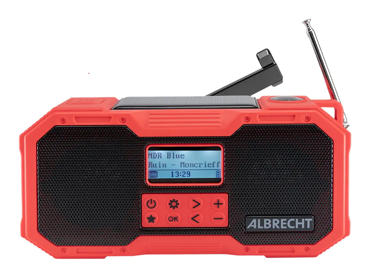 Albrecht DR 112 - Tragbares DAB-Radio - 5 Watt 27911