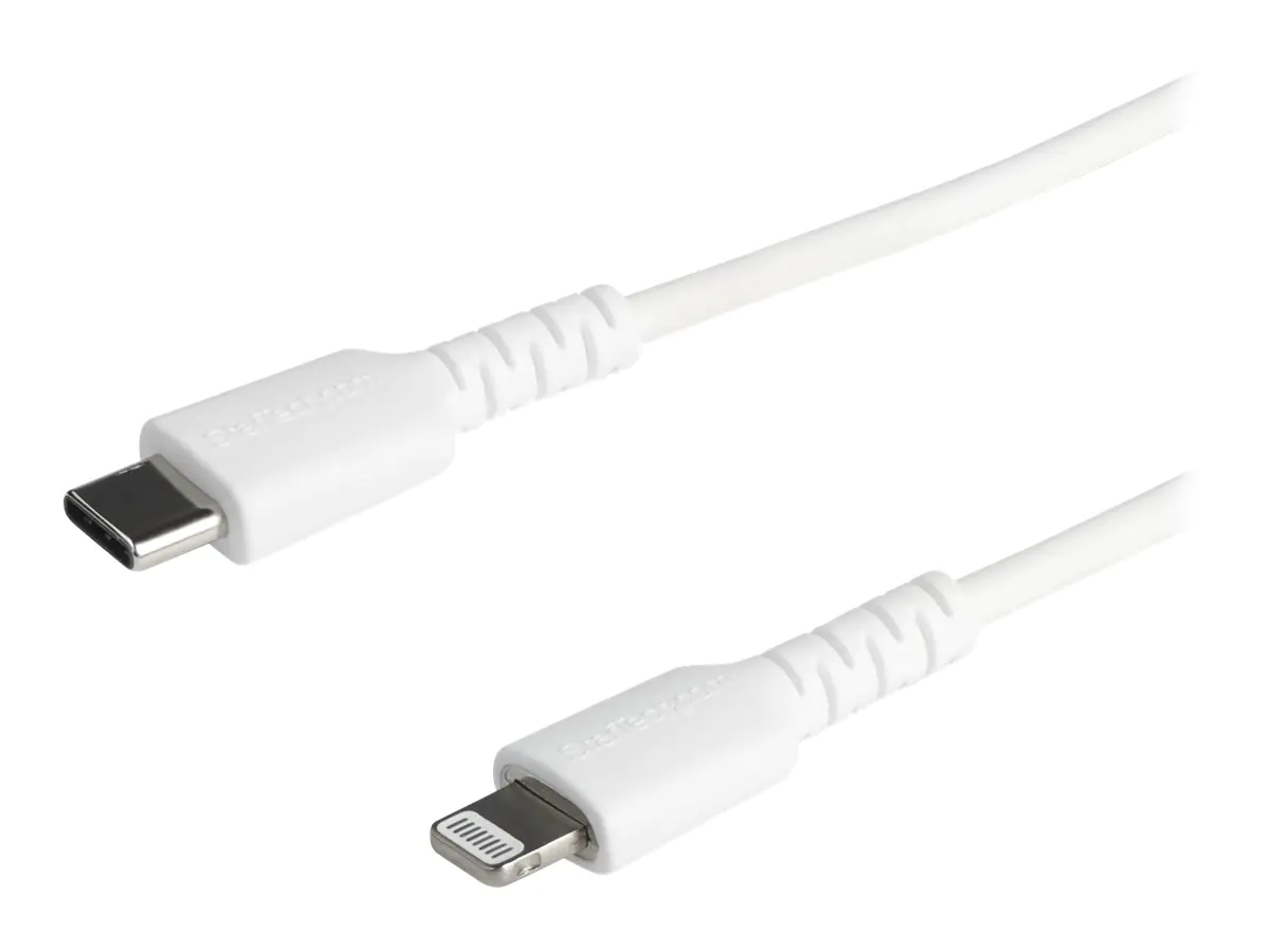 StarTech.com 2m USB-C auf Lightning-Kabel - Weiß RUSBCLTMM2MW