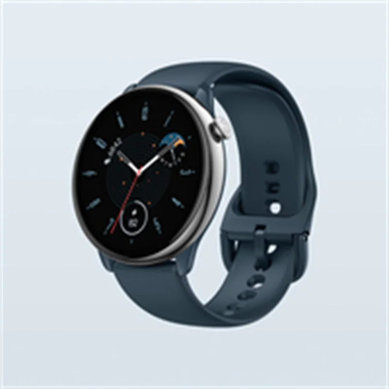 Amazfit GTR Mini - Intelligente Uhr mit Riemen - Silikon - Handgelenkgröße: 150-200 mm - Anzeige 3.3 cm (1.28") - Bluetooth - 24.6 g - Ocean Blue