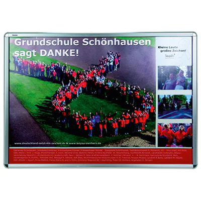 Franken Bilderwechselrahmen BS0803 für DIN A0 silber Franken Bilderwechselrahmen BS0803 für DIN A0 silber