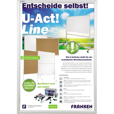 Franken Wechselrahmen BS1904 65,6x90,3x1,7cm alu Franken Wechselrahmen BS1904 65,6x90,3x1,7cm alu