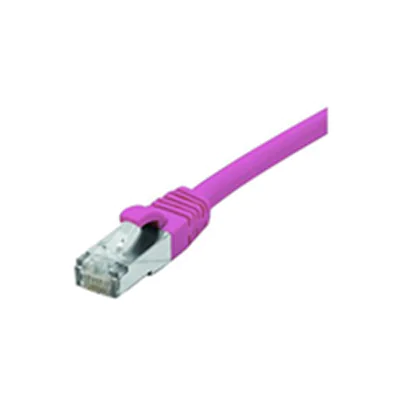 exertis Connect - Patch-Kabel - RJ-45 (M) zu RJ-45 (M) - 2 m - abgeschirmt F/UTP - CAT 6 - halogenfrei, ohne Haken - pink exertis Connect - Patch-Kabel - RJ-45 (M) zu RJ-45 (M) - 2 m - abgeschirmt F/UTP - CAT 6 - halogenfrei, ohne Haken - pink