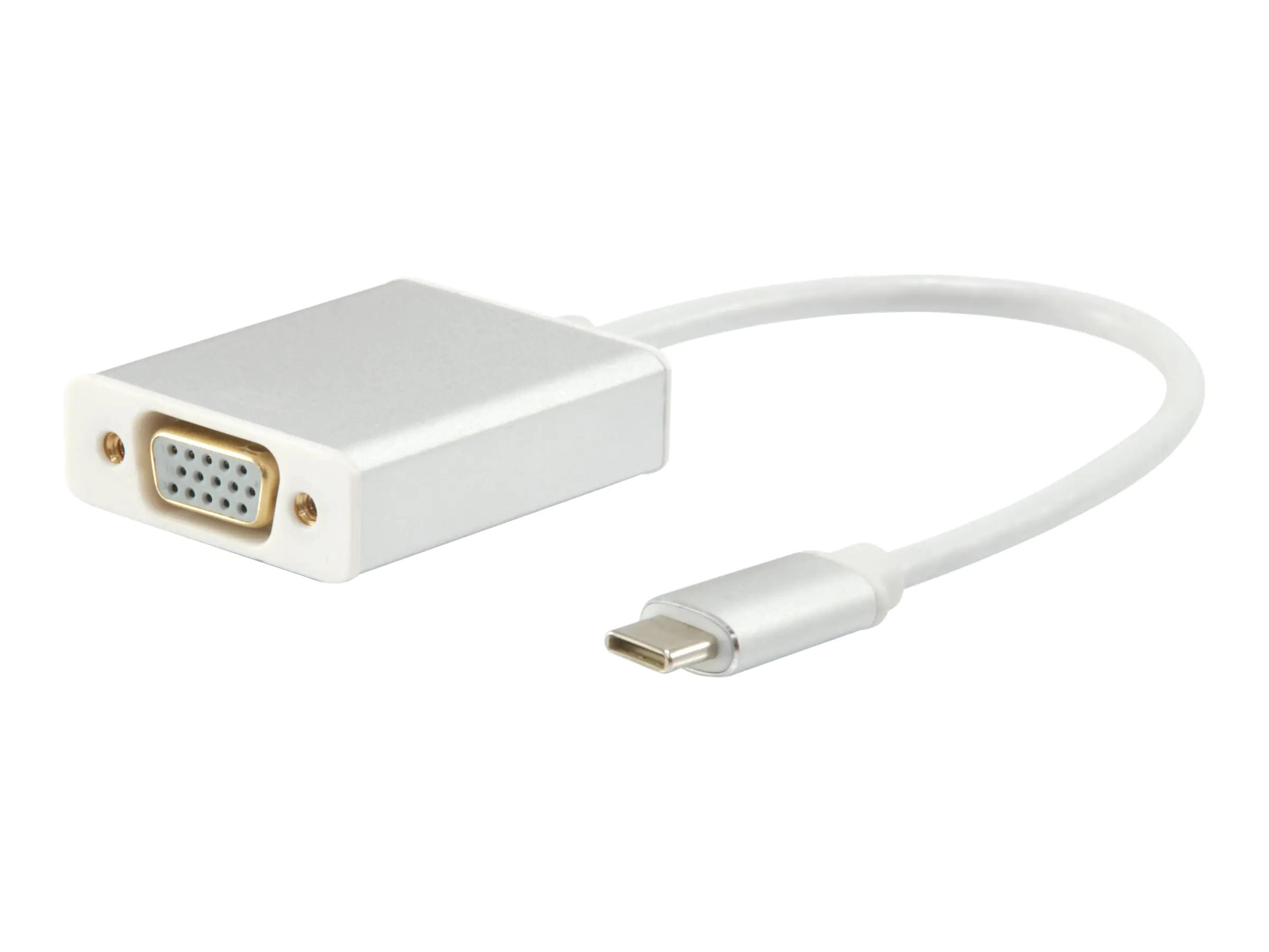 Equip - Videoadapter - 24 pin USB-C (M) zu HD-15 (VGA) (W) - 15 cm Equip - Videoadapter - 24 pin USB-C (M) zu HD-15 (VGA) (W) - 15 cm
