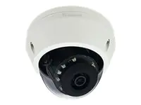LevelOne FCS-3307 - Netzwerk-Überwachungskamera - Kuppel - Außenbereich, Innenbereich - Vandalismussicher / Wetterbeständig - Farbe (Tag&Nacht) - 5 MP - 2592 x 1944 - feste Brennweite - LAN 10/100 - MJPEG, H.264, RAW, H.265 - Gleichstrom 12 V / PoE Klasse
