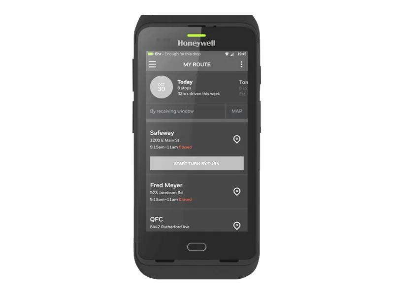 Honeywell Dolphin CT40 - Datenerfassungsterminal - robust - Android 8.1 (Oreo) - 32 GB - 12.7 cm (5") TFT (1280 x 720) - Kamera auf Rückseite - Barcodeleser - (2D-Imager) - microSD-Steckplatz - Wi-Fi 5, NFC, Bluetooth - 3G, 4G - LTE