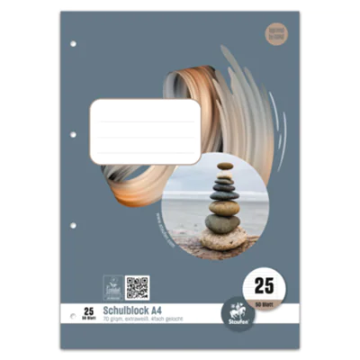 Ursus Schulblock Style DIN A4 liniert - Bürokleinmaterial 040450025