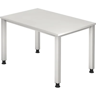 Hammerbacher Schreibtisch VQS12/W 4Fuß 120x80cm weiß Hammerbacher Schreibtisch VQS12/W 4Fuß 120x80cm weiß