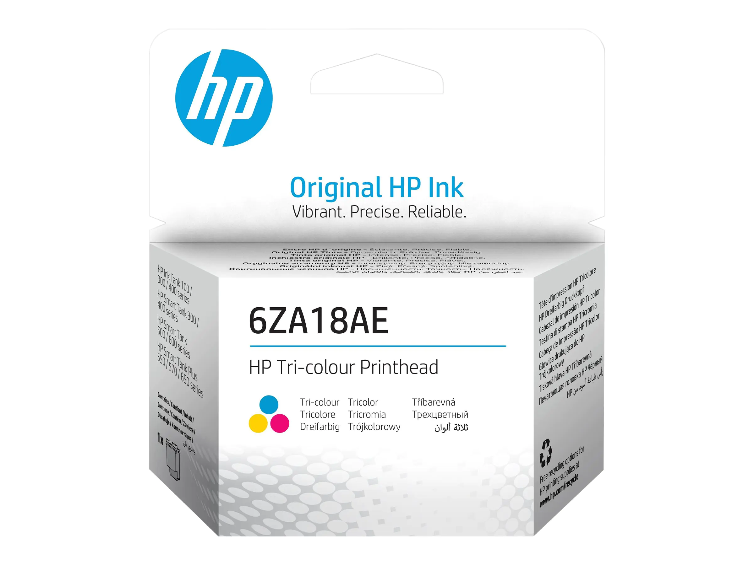 HP Farbe (Cyan, Magenta, Gelb) - Druckkopf 6ZA18AE
