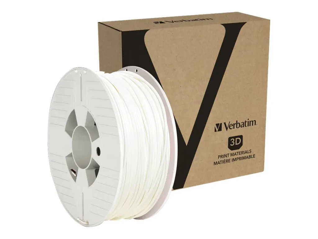 Verbatim - Weiß, RAL 9016 - 1 kg - 126 m - PLA-Filament (3D)