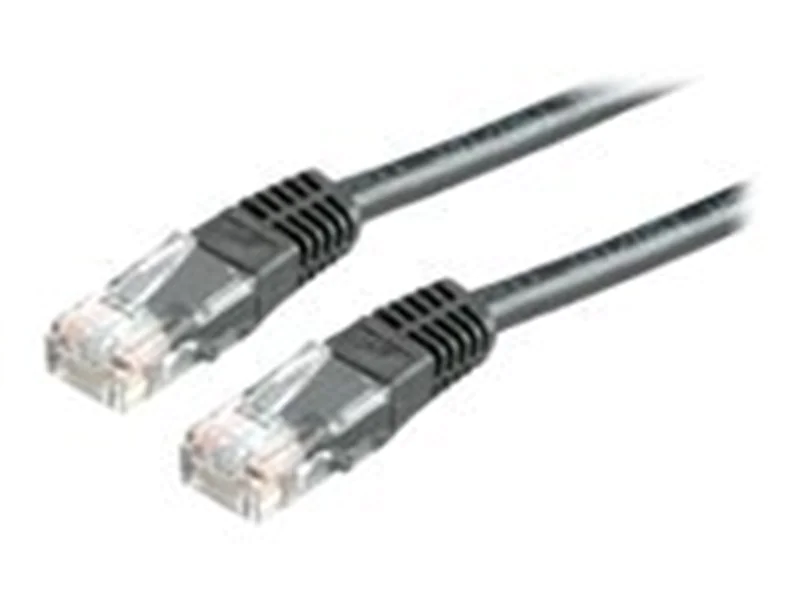 VALUE - Patch-Kabel - RJ-45 (M) zu RJ-45 (M) - 7 m - UTP - CAT 6 - Schwarz