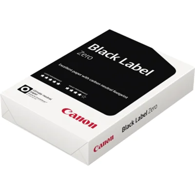 Canon Kopierpapier Black Label Zero 99840554 DIN A4 80g ws 500 Bl./Pack Canon Kopierpapier Black Label Zero 99840554 DIN A4 80g ws 500 Bl./Pack