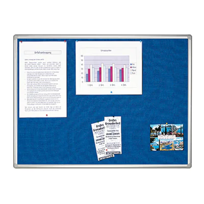 Franken Textiltafel Pro PT830903 150x100cm blau Franken Textiltafel Pro PT830903 150x100cm blau