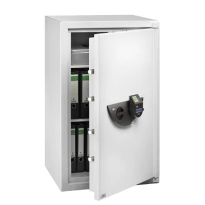 BURG-WÄCHTER Sicherheitsschrank WS Office-Line 804 E FP Innenmaße: 49,8 x 94,6 x 37 cm (B x H x T) 108,5mm Elektroschloss, Fingerabdruck Stahl hellgrau BURG-WÄCHTER Sicherheitsschrank WS Office-Line 804 E FP Innenmaße: 49,8 x 94,6 x 37 cm (B x H x T) 108,5mm Elektroschloss, Fingerabdruck Stahl hellgrau