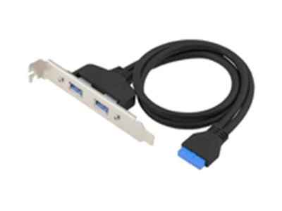 Conceptronic PCI Express Card 19 Pin Dual USB-A Ports sw - PCI-Express