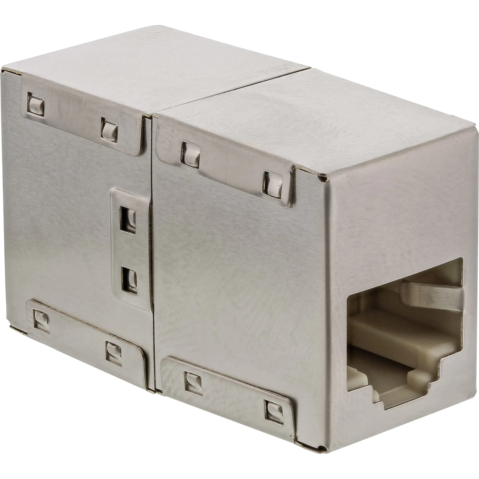 InLine Patchkabelkupplung Cat.5e - 2x RJ45 Buchse - geschirmt 69990