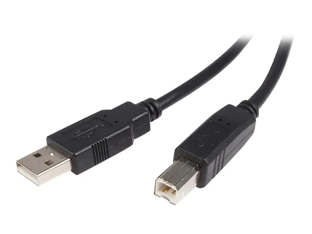 StarTech 2m USB 2.0 A auf B Kabel - St/St - USB-Kabel - USB (M) zu USB Typ B (M) - USB 2.0 - 2 m - Schwarz StarTech 2m USB 2.0 A auf B Kabel - St/St - USB-Kabel - USB (M) zu USB Typ B (M) - USB 2.0 - 2 m - Schwarz