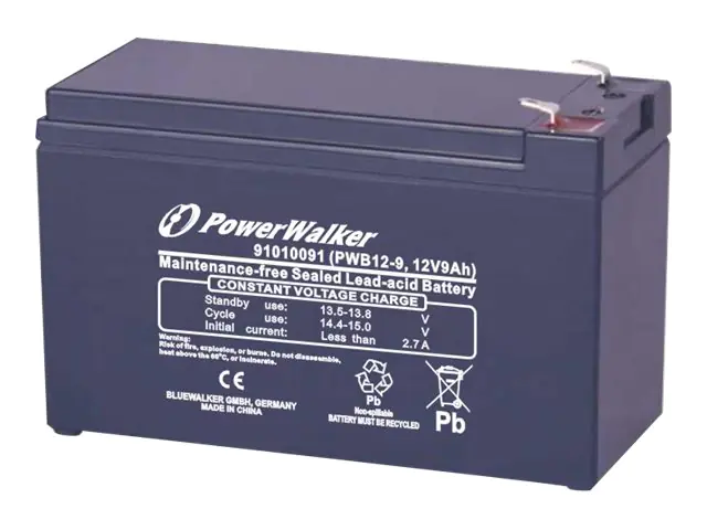 PowerWalker PWB12 Series PWB12-9 - USV-Akku - 1 x Bleisäure 9 Ah