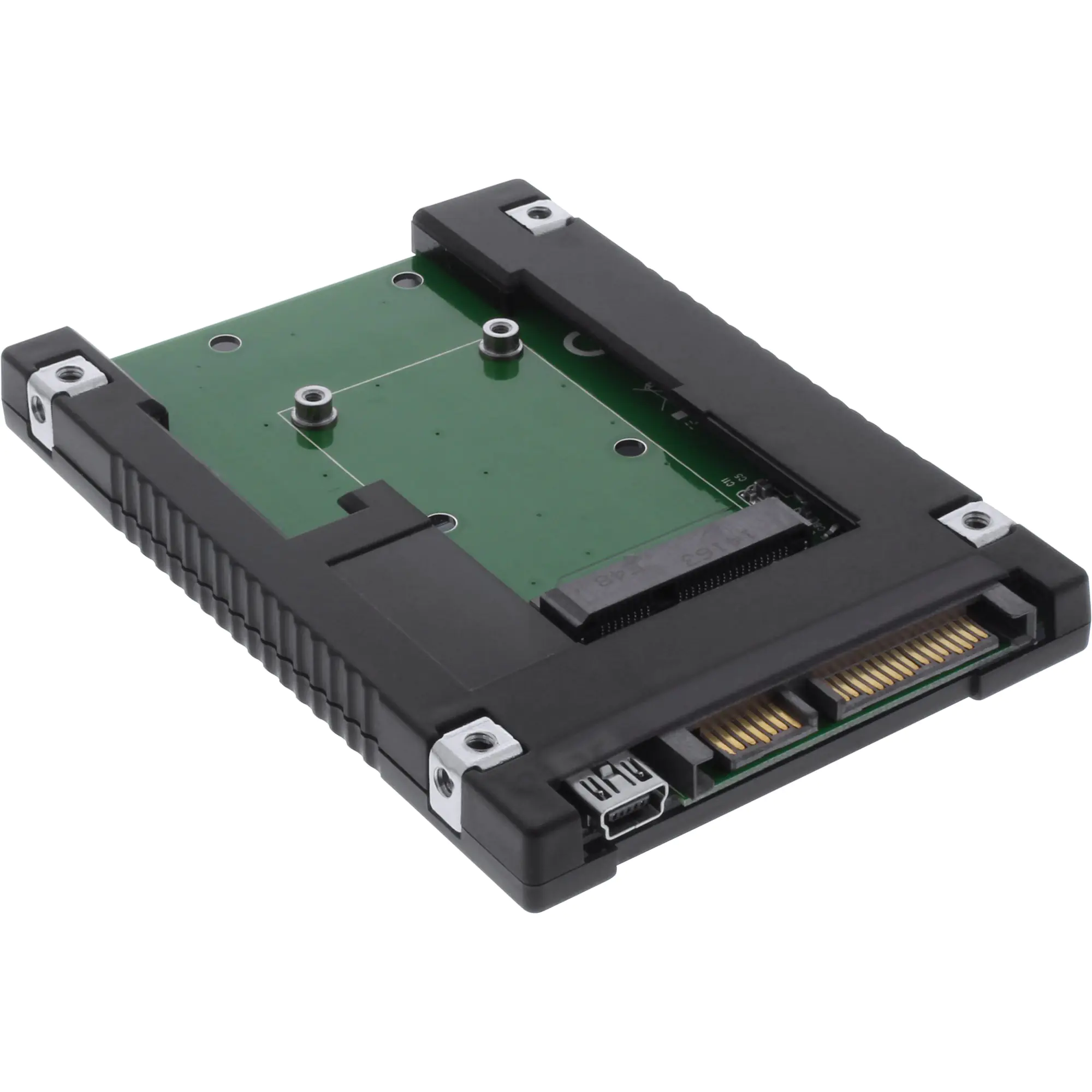 InLine - Laufwerksschachtadapter - 2,5" zu mSATA (6,4 cm zu mSATA)
