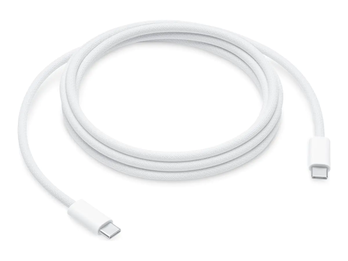 Apple - USB-Kabel - 24 pin USB-C (M) zu 24 pin USB-C (M) - 2 m - unterstützt bis zu 240 W Spannungsversorgung