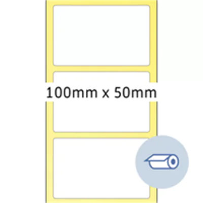 HERMA Rollenetikett 4090 Thermo 100x50mm weiß 2.000 St./Pack.