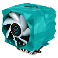 Iceberg Thermal IceSleet X9 Dual TR - Prozessor-Luftkühler - (für: SP3, sTR4, sTRX4, sWRX8) - Aluminium und Kupfer - 120 mm