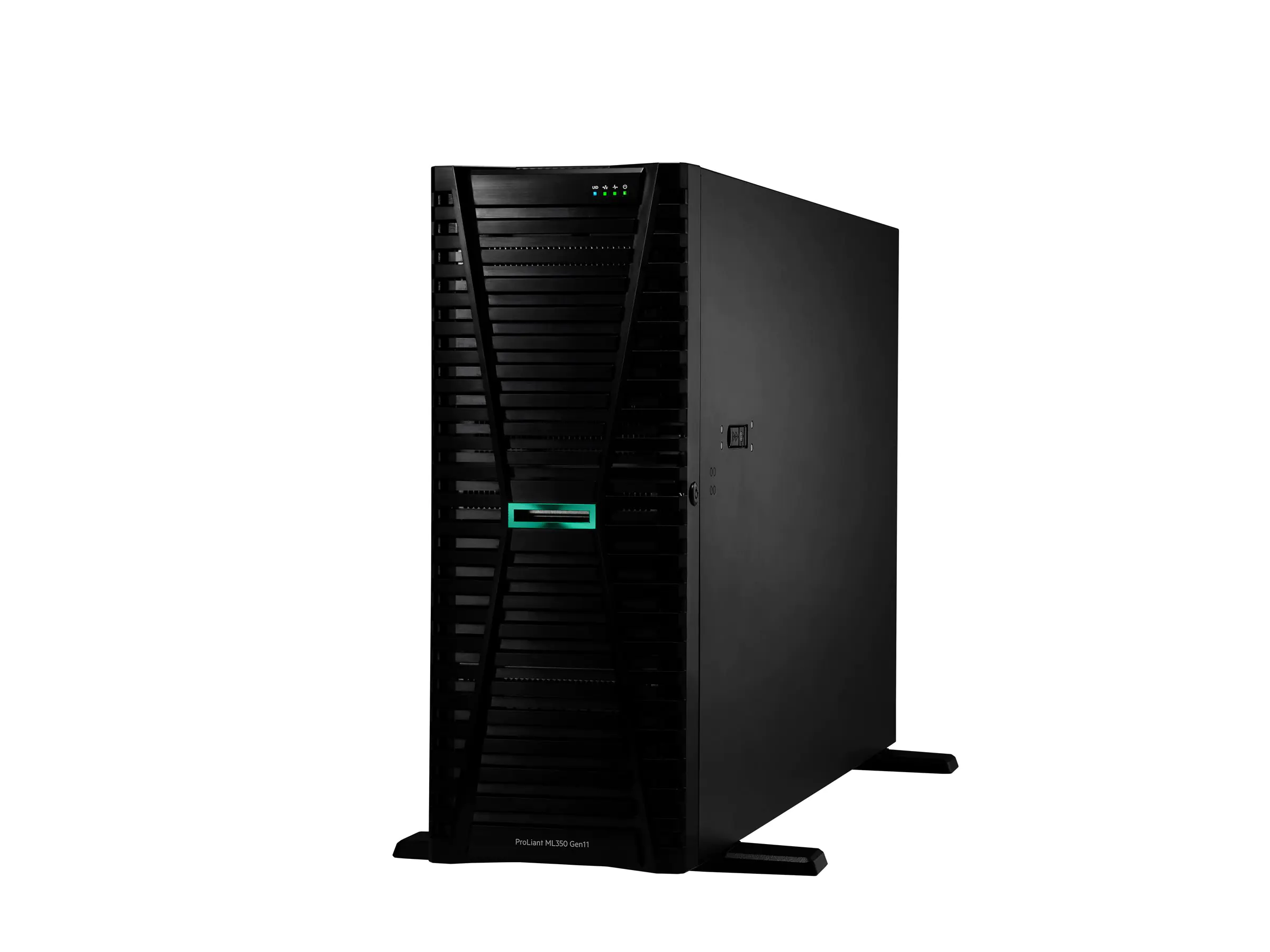 HPE ProLiant ML350 Gen11 Base - Server - Tower - 4U - zweiweg - 1 x Xeon Silver 4410Y / 2 GHz - RAM 32 GB - SATA/SAS/NVMe - Hot-Swap 6.4 cm (2.5") P53567-421