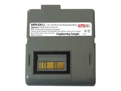 GTS HRW420-Li - Drucker-Batterie - Lithium-Ionen - 4000 mAh - für Zebra RW 420