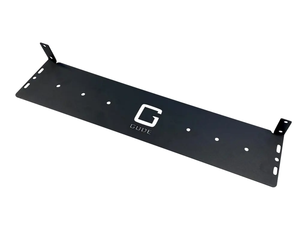 Gude 0871 - Halterung - Tisch montierbar, geeignet für Wandmontage - Schwarz - 1U - 48.3 cm (19")