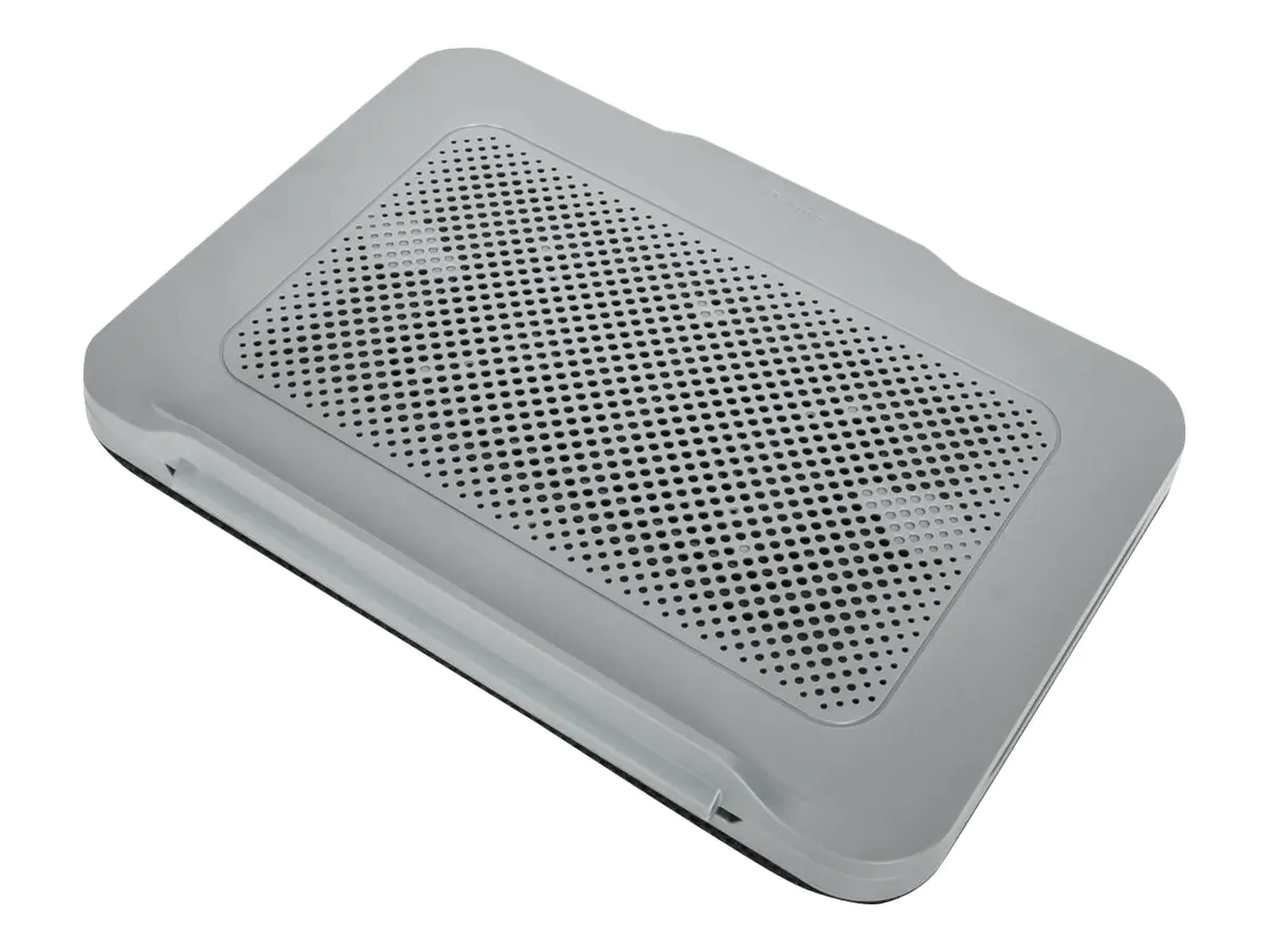 Targus Chill Mat - Notebook-Lüfter - einstellbarer Ständer - mit 2 Ventilatoren - 45.7 cm (18") - Grau