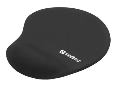 SANDBERG Mauspad mit Handgelenkpolsterkissen 820-98