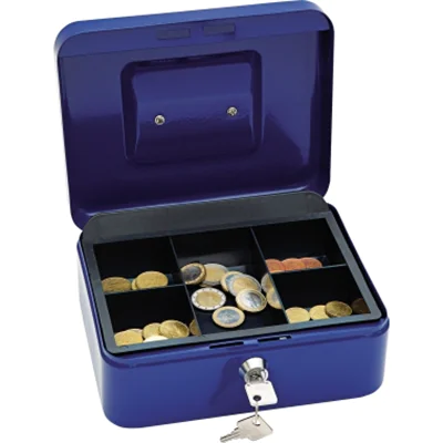 WEDO Geldkassette 145203X 20x16x9cm Größe 2 blau WEDO Geldkassette 145203X 20x16x9cm Größe 2 blau