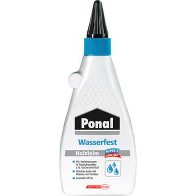 Henkel Holzleim Wasserfest Flasche mit 9H PN10S