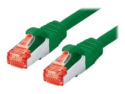 exertis Connect - Patch-Kabel - RJ-45 (M) zu RJ-45 (M) - 3 m - SSTP-Kabel - CAT 6 - halogenfrei - grün