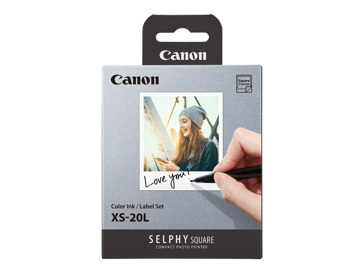 Canon XS-20L - Farbe (Cyan, Magenta, Gelb) - Farbbandkassetten- und Papier-Kit - für Square QX10 Canon XS-20L - Farbe (Cyan, Magenta, Gelb) - Farbbandkassetten- und Papier-Kit - für Square QX10
