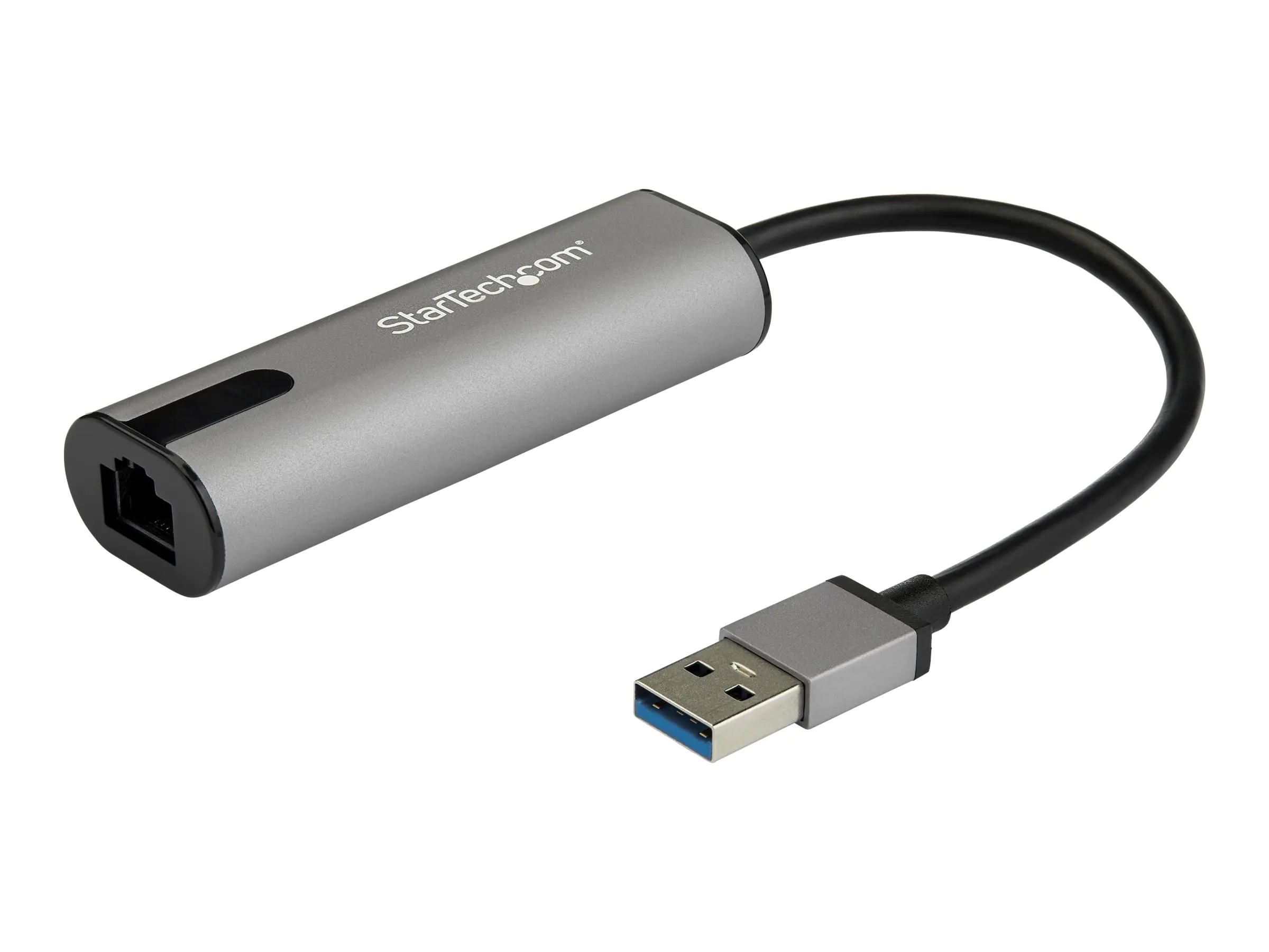 StarTech US2GA30 USB LAN Adapter (USB-A auf Gigabit Network / RJ45 Adapter, 2.5 GBASE-T) - Netzwerkadapter - USB 3.0 - 10M/100M/1G/2,5 Gigabit Ethernet x 1 - Schwarz, Space-grau StarTech US2GA30 USB LAN Adapter (USB-A auf Gigabit Network / RJ45 Adapter, 2.5 GBASE-T) - Netzwerkadapter - USB 3.0 - 10M/100M/1G/2,5 Gigabit Ethernet x 1 - Schwarz, Space-grau