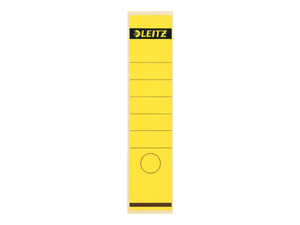 Leitz Ordneretikett 16400015 lang/breit Papier gelb 10 St./Pack.