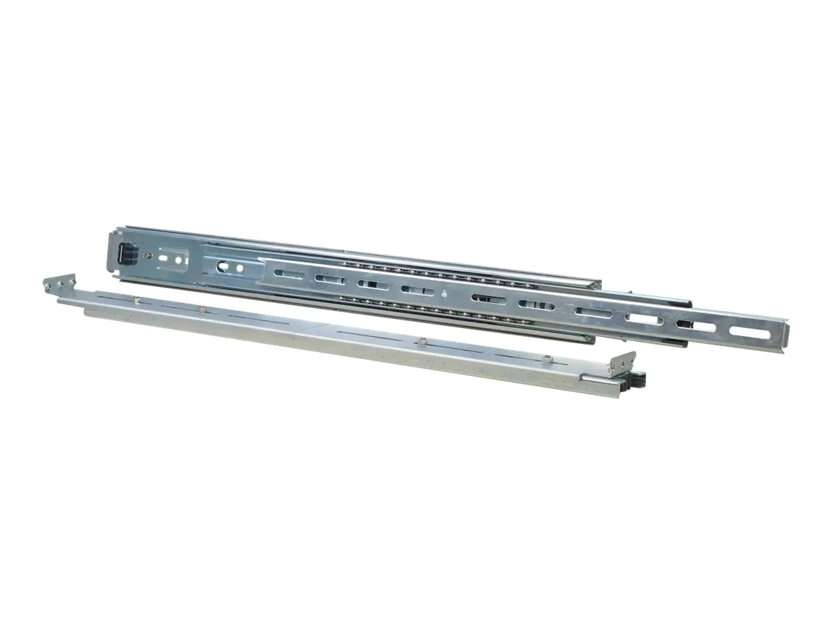 Inter-Tech - Gleitschienenmontagesatz - Silber - 1U - 48.3 cm (19")