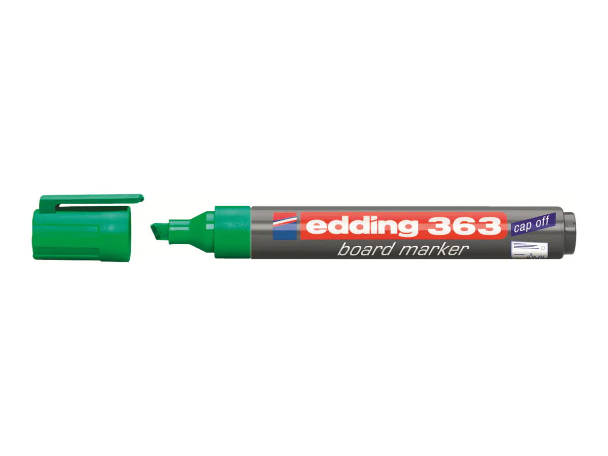 EDDING 363 board - Marker - für Tafel - Grün 4-363004