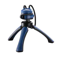 mantona 21405, 3 Bein(e), Schwarz, Blau, 17 cm, 176 g