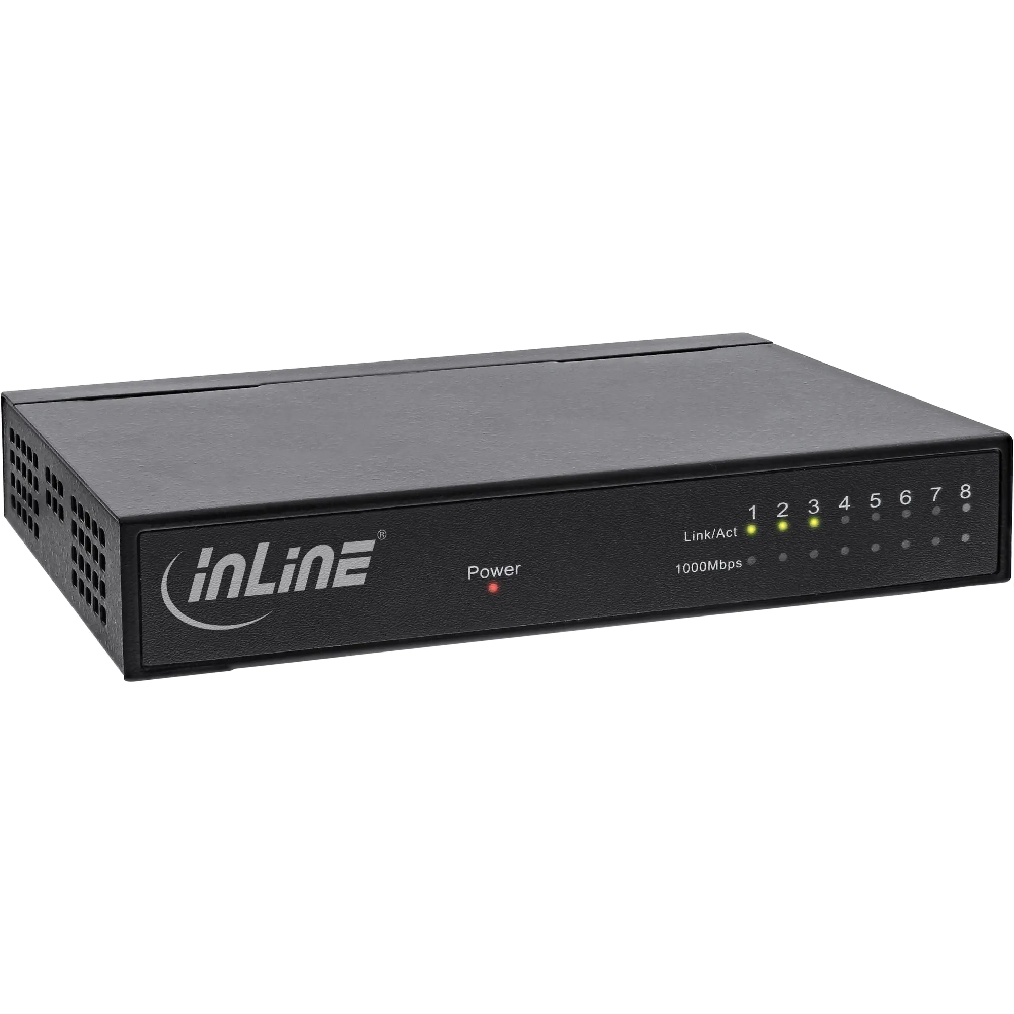 InLine - Switch - 8 x 10/100/1000 - Desktop