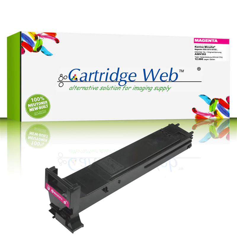 CartridgeWeb Toner kompatibel zu Konica Minolta A06V353 magenta 12.000 Seiten 1 Stück