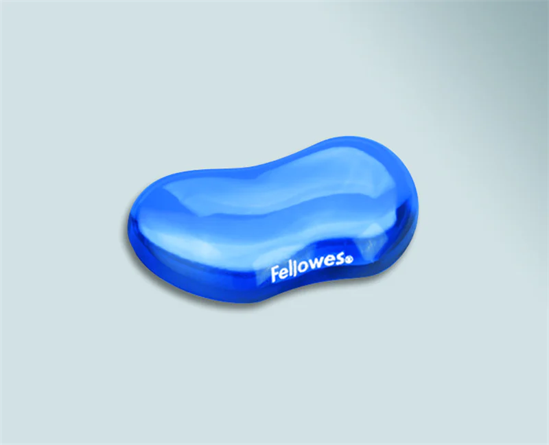 Fellowes Gel Crystal Flex - Handgelenkpolsterkissen - Blau