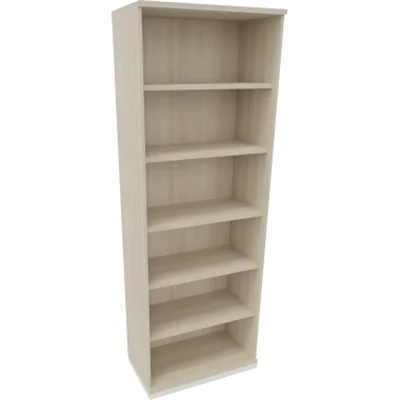 Regal 6OH B800xT442xH2221mm Silberaluminium/Akazie hell Regal 6OH B800xT442xH2221mm Silberaluminium/Akazie hell