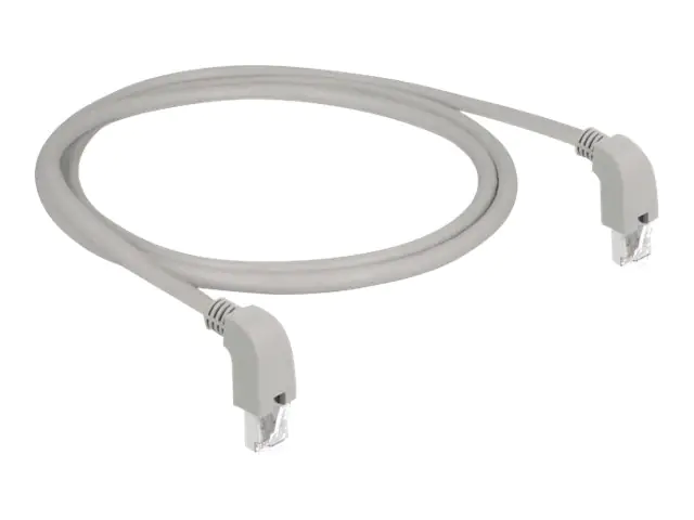 Delock Patch-Kabel - RJ-45 (M) nach unten gewinkelt zu RJ-45 (M) 85877