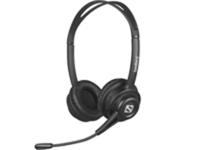 Sandberg - Headset - ohrumschließend - Bluetooth - kabellos, kabelgebunden - USB-C Sandberg - Headset - ohrumschließend - Bluetooth - kabellos, kabelgebunden - USB-C