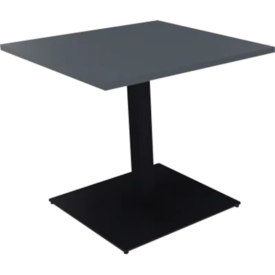 Bespr.ti Rechteck Tellerfuß Quadrat B800xT8000xH720 an/Lavagrau Bespr.ti Rechteck Tellerfuß Quadrat B800xT8000xH720 an/Lavagrau