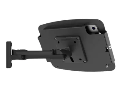 Compulocks iPad Pro 12.9" (3-6th Gen) Space Enclosure Swing Wall Mount - Gehäuse - Diebstahlschutz - für Tablett - verriegelbar - hochwertiges Aluminium - Schwarz - Bildschirmgröße: 32.8 cm (12.9") 827B299PSENB