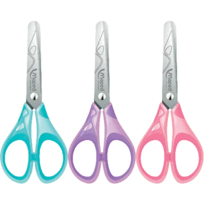 Maped Schere Essentials Soft Pastel 464411 13cm sort.